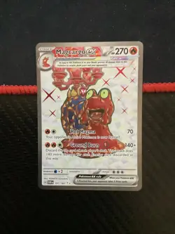 Magcargo ex 191/167 Double Ultra Rare Full Art SV Twilight Masquerade Pokemon NM - Image 1