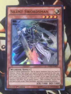 Yugioh: Silent Swordsman - DPRP-EN001 - Ultra Rare - 1st Edition - NM - Image 1