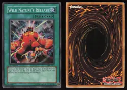 Wild Nature's Release IOC-033 Invasion of Chaos 1st Edition Super Rare YU-GI-OH - Image 3