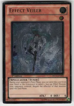 Effect Veiler (UTR) DREV-EN002 Ultimate Rare 1st Edition YU-GI-OH - Image 1