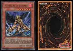 Manticore of Darkness IOC-067 Invasion of Chaos 1st Edition Ultra Rare YU-GI-OH - Image 3