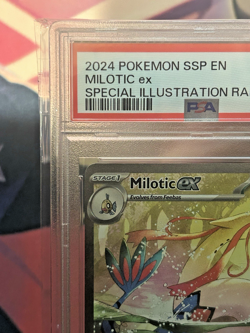 Pokemon 2024 Milotic ex 237/191 Sv08: Surging Sparks PSA 10 - Image 5