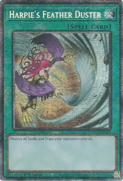 Harpie's Feather Duster - 1st Edition 2025 Mega-Pack LP YuGiOh - Image 1
