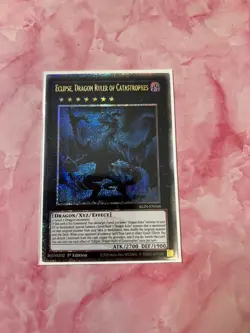 Yugioh: Eclipse Dragon Ruler of Catastrophes - Quarter Century Secret ALIN-EN048 - Image 1