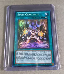 Yu-Gi-Oh TCG Stoic Challenge NUMH-EN055 Super Rare 1st Edition M/NM - Image 1