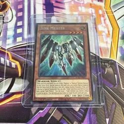 Konami Yu-Gi-Oh! TCG Junk Meister 1st Edition Secret Rare BLGG-EN033 - Image 3