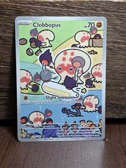Clobbopus - 207/191 Illustration Rare Holo NM Pokemon SV08: Surging Sparks - Image 1