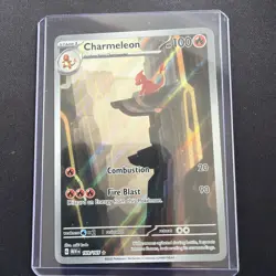 Pokemon TCG Charmeleon Scarlet & Violet 151 Card 169/165 English - Image 1
