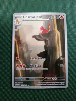 Pokemon TCG Charmeleon 169/165 151 Illustration Rare NM Raw Card - Image 1