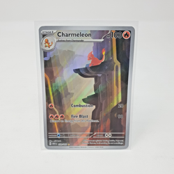Charmeleon 169/165 151 Pokemon TCG Card Illustration Full Art Rare Holo S&V ENG - Image 1