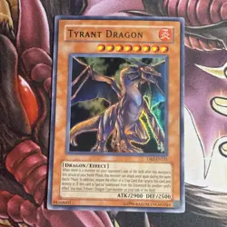 Yugioh, Tyrant Dragon DB2-EN151, Ultra Rare, Unlimited, LP - Image 1
