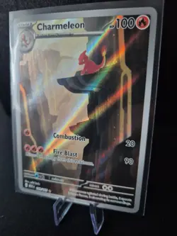 Pokemon TCG Charmeleon Holo Card Scarlet Violet-151 Illustration Rare 169/165 - Image 3