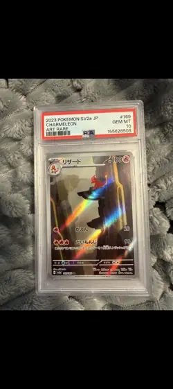 Pokemon Charmeleon TCG Card Scarlet & Violet 151 Series Japanese 169/165 PSA 10 - Image 1