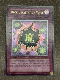 Deck Devastation Virus (UTR) FET-EN058 Flaming Eternity 1st Edition YUGIOH - Image 1
