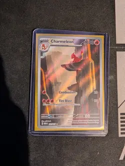 Pokemon TCG Charmeleon Holo Card Scarlet Violet-151 Illustration Rare 169/165 - Image 1