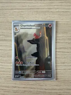 Pokemon TCG Charmeleon Holo Card Scarlet Violet-151 Illustration Rare 169/165 - Image 3