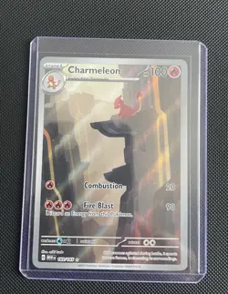 Pokemon TCG Charmeleon Holo Card Scarlet Violet-151 Illustration Rare 169/165 - Image 1