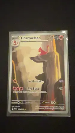 Pokemon TCG Charmeleon Holo Card Scarlet Violet-151 Illustration Rare 169/165 - Image 1