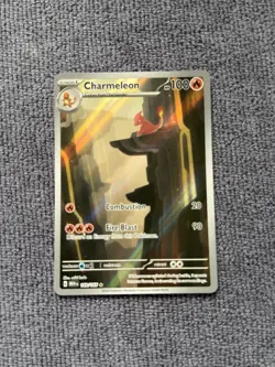Pokemon TCG Charmeleon Holo Card Scarlet Violet-151 Illustration Rare 169/165 NM - Image 1
