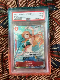 Nami Pre-Errata Alt Art OP01-016 Alpha One Piece TCG Romance Dawn 1st Wave - Image 1