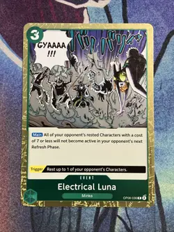 One Piece CCG Two Legends (OP08): Electrical Luna (OP08-036) - Image 1