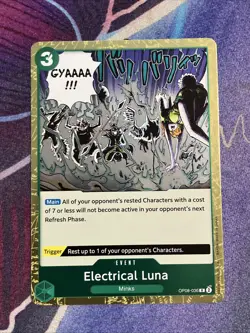 One Piece CCG Two Legends (OP08): Electrical Luna (OP08-036) - Image 3