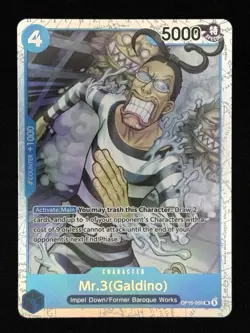 Mr.3(Galdino) (056) SR OP16-056 The Time of Battle Foil - Image 1