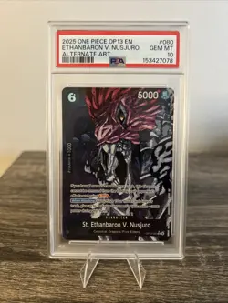 2025 One Piece Op13 Ethanbaron V. Nusjuro Alternate Art - Image 1