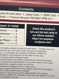 SEALED One Piece Starter Deck 15: RED Edward.Newgate ST15 - Deck + PRB01 Pack - Image 5