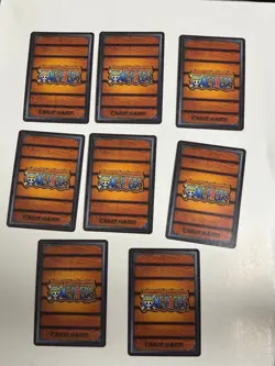 Opened Old One Piece Carddas EX Jump Festa Edition Set of 8 - Image 2