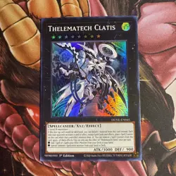 Yugioh! Thelematech Clatis - DUNE-EN045 - Super Rare - 1st Edition Near Mint, En - Image 1