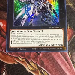 Yugioh! Thelematech Clatis - DUNE-EN045 - Super Rare - 1st Edition Near Mint, En - Image 3