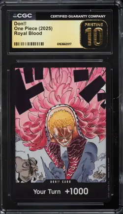 CGC 10 Pristine ENGLISH One Piece Don!! Royal Blood - Image 1