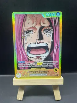 Jewelry Bonney (100) (Alternate Art) OP13-100 One Piece Foil NM - Image 1