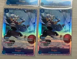 Lot Of 4: Buggy OP16-048 SR The Time of Battle One Piece TCG - Image 2