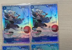 Lot Of 4: Buggy OP16-048 SR The Time of Battle One Piece TCG - Image 3