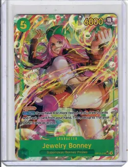 Jewelry Bonney (118) (Alternate Art) OP12-118 Legacy of the One Piece Foil LP - Image 1