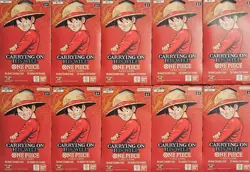 Bandai One Piece OP13 Carrying On His Will English Lot Of 10 Sealed Booster Pack - Image 1