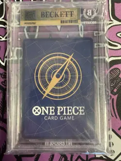 One Piece Adventure On Kami’s Island English OP15-118 Enel Manga Beckett 9.5 GM - Image 2