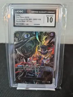 2025 One Piece - Sabo OP07-118 SP Carrying On His Will CGC 10 Gem Mint - Image 2