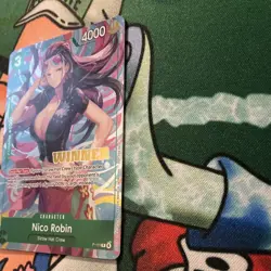 One Piece TCG Nico Robin Heroines Cup Winner P-111 - Image 3