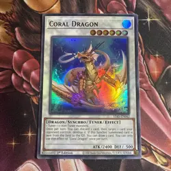 Yugioh! - STAS-EN042 - Coral Dragon - Ultra Rare - 1st Edition - NM/M - Image 1