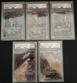 One Piece OP13 Five Elders Demon God Pack Red SP ALT ART English PSA 10 - Image 1