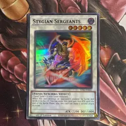 Yugioh! - STAS-EN041 - Stygian Sergeants - Ultra Rare - 1st Edition - NM/M - Image 1