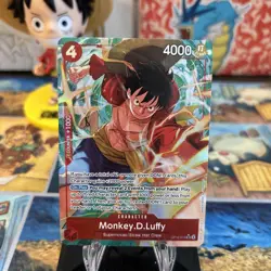 One Piece TCG Legacy Of The Master Monkey D Luffy OP12-015 SR Alt Art English - Image 1