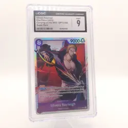 CGC 9 Silvers Rayleigh OP13-066 Carrying on His Will SR Foil One Piece 2025 - Image 1