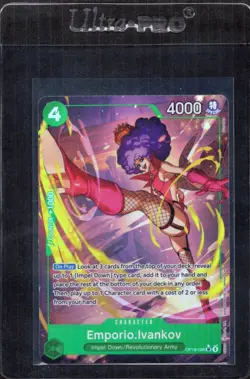 Emporio Ivankov Alt Art OP16-026 - The Time Of Battle - One Piece TCG - Image 1
