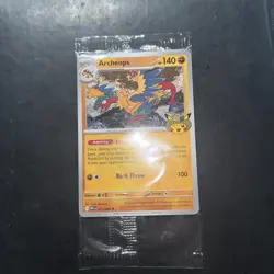 Pokemon Chicago Field Museum Fossil Exhibit Archeops Promo Card 051/086 SEALED - Image 1
