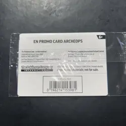 Pokemon Chicago Field Museum Fossil Exhibit Archeops Promo Card 051/086 SEALED - Image 3