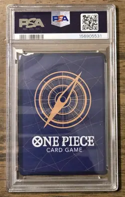 2026 MONKEY D. LUFFY 055 ONE PIECE COLLEGE BASKETBALL US VOYAGE PSA 10 . - Image 2